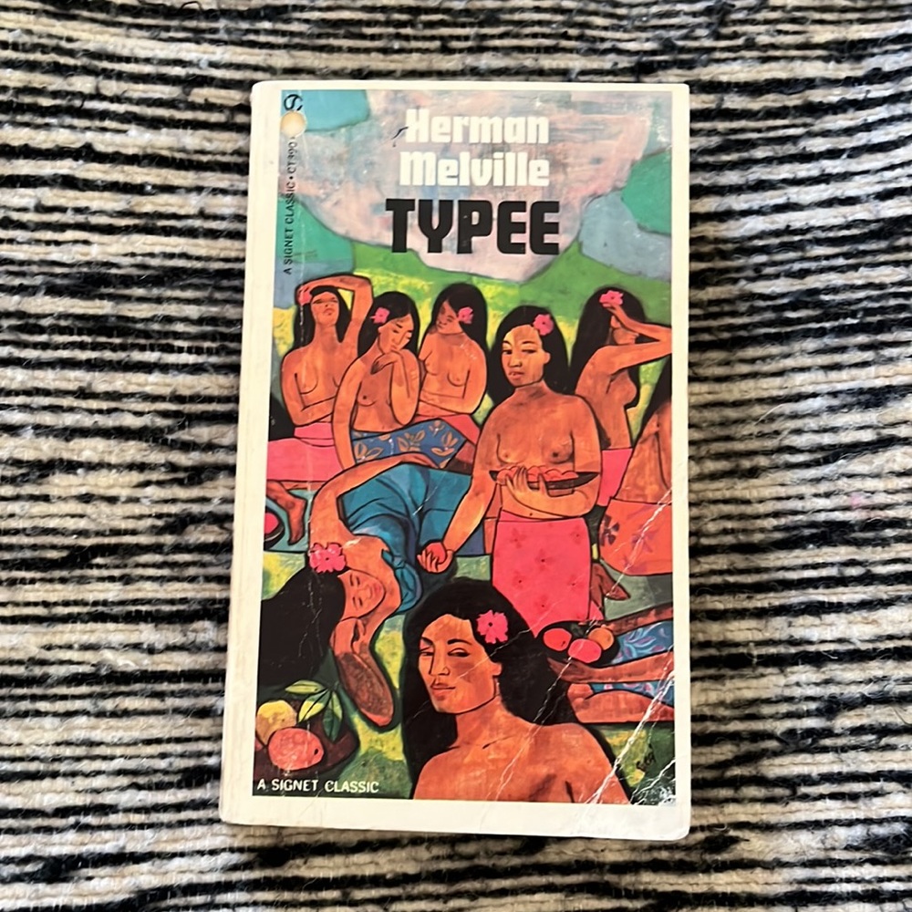 Vintage Paperback TYPEE by Herman Melville